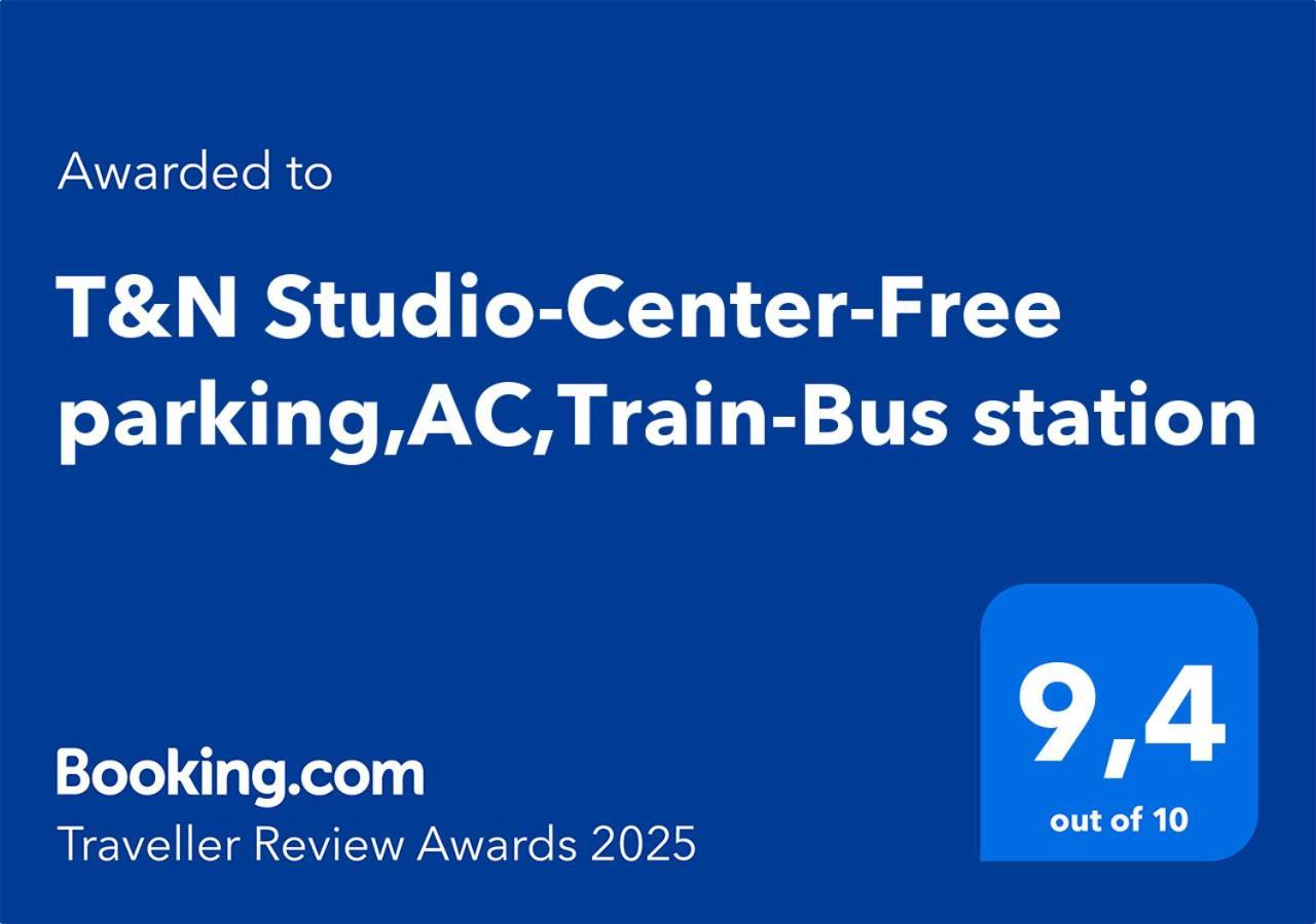T&N Studio-Center-Free Parking,Ac,Train-Bus Station SJJ Exterior foto